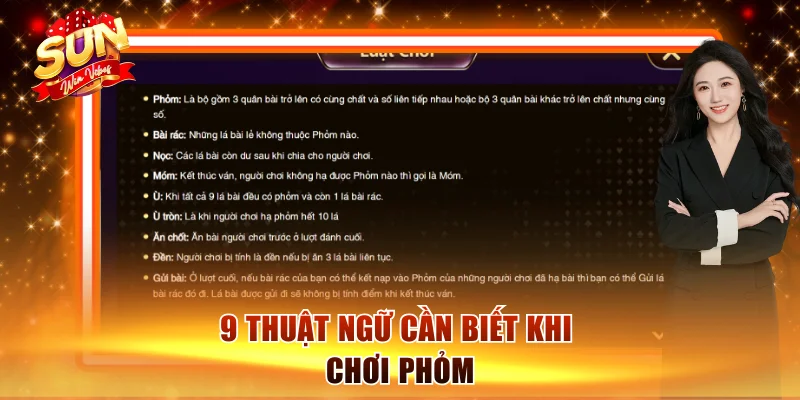 9 thuật ngữ cần biết khi chơi Phỏm